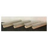 (4) Magnolia 24" Street Sweeper Polypro Brush Head