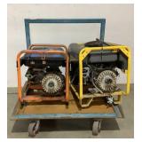 (2) Generators And Rolling Cart