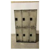 Tennsco 6 Locker Unit