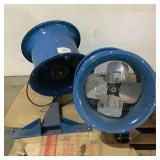 (2) 20" Fans