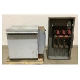 GE Transformer And Breaker Box
