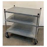 Metro Rolling Metal Cart