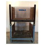 (2) Metal Wire Baskets