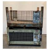 (2) Metal Wire Baskets