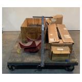 Rolling Cart & Contents