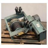 Coffing 1 Ton Worm-Drive Hoist