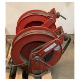 (2) Reel Craft Oxygen Acetylene Hose Reels TW86075