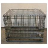 Collapsible Metal Warehouse Basket