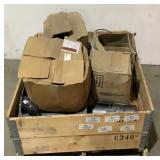 Assorted Fiberglass Fittings And Motor