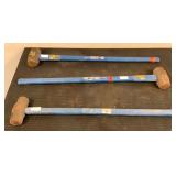 (3) Jackson 10 lb Sledge Hammers