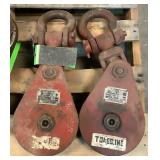 (2) 12 Ton Snatch Block K4170