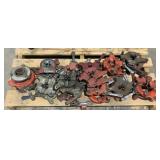 (18) Rigid Assorted Pipe Threader Heads