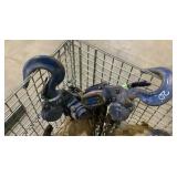 (2) Harrington 9 Ton Lever Hoist