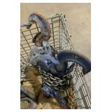 (2) Harrington 9 Ton Lever Hoist