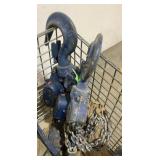 (2) Harrington 9 Ton Lever Hoist