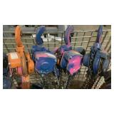 (4) Ingersoll-Rand 3 Ton Chain Hoists