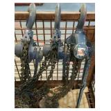 (3) Ingersoll - Rand Chain Hoists