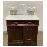 Victorian Marble Top Washstand