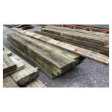 Walnut St Bridge Wood Plank and Beams