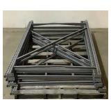 Pallet Rack Uprights (8 time the bid)
