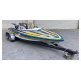 1974 Hondo Drag Race Boat