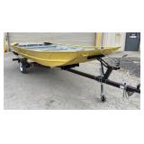 MonArk 1452 John Boat and Trailer