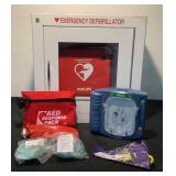 Phillips Heartstart Defibrillator With Case M5066A