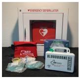 Phillips Heartstart Defibrillator With Case M5066A