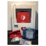 Phillips Heartstart Defibrillator With Case M5066A