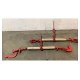 (2) Large Load Hooks