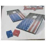 Bean Bag Toss Game and Bean Bags