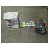 Tent, Pool Filter, Swimmies, Float Mat, and Tube-