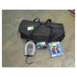 Tent, Walkie Talkies, Goggles and Neck Roll