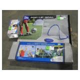 Volleyball Set, Pop Up Goal Set and Belly Burner