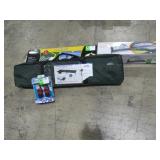 Tent, Cot, Walkie Talkies & Volleyball Set