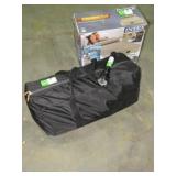 Air Mattress, Flashlight and Tent