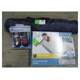 Tent, Air Mattress and Walkie Talkies