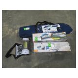 Tents, Cot, Lantern, and Fanny Pack-