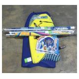 Boogie Boards, Umbrellas, and Water Games-