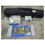 Canopy, Combo Games, Air Mattress, Pump, Light-