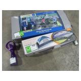 Tent, Badminton Set, Light, Fan-