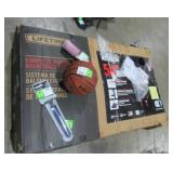 Basketball System, Ball, Ball Pump, Water Bottle-