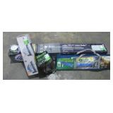 Canopy, Cot, Lantern, Tent & Citronella Candle