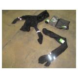 Sauna Suit, Slimmer Belt & Leather Speed Bag