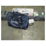 Tent, Air Mattress, Canopy, Light & Pump