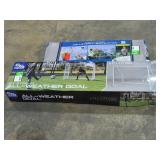 All-Weather Goal and Volleyball / Badminton Set