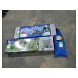 Training Net and Volleyball / Badminton Set