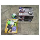 Sweat Suit, Exercise Ball, and Massage Ball-