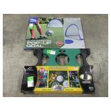 Combo Game, Pop -Up Goal, and Horseshoes-