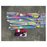 (Qty - 5) Beach Umbrellas and Bottle Fans-